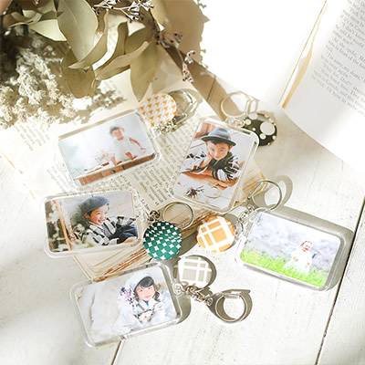 KEY CHAIN フォトキーホルダー
